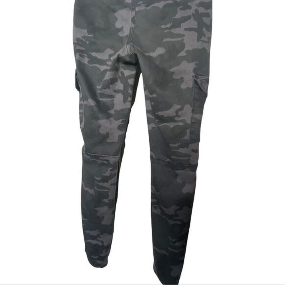 Camo Jeans Dark Gray Skinny Side Pockets Junior Size 9 Y - Picture 5 of 6